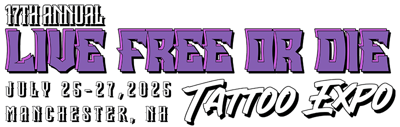 Logo Live Free or Die Tattoo Expo | Manchester, NH